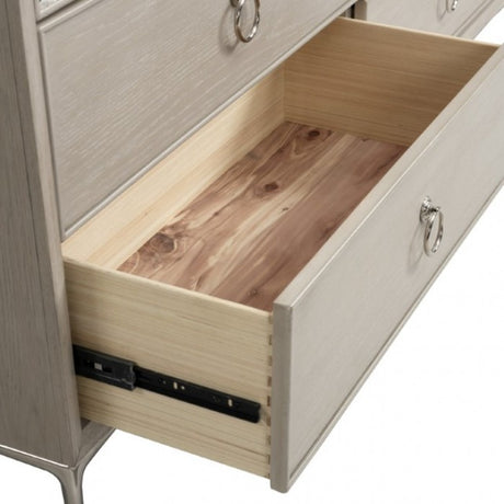 Bashford Natural Oak Chest - Ornate Home