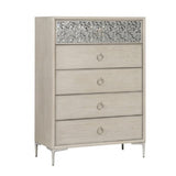 Bashford Natural Oak Chest - Ornate Home