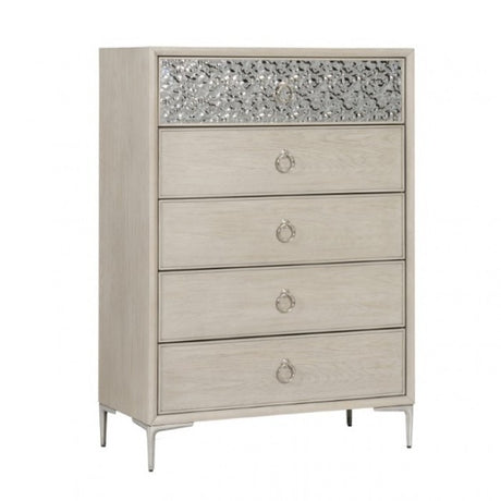 Bashford Natural Oak Chest - Ornate Home