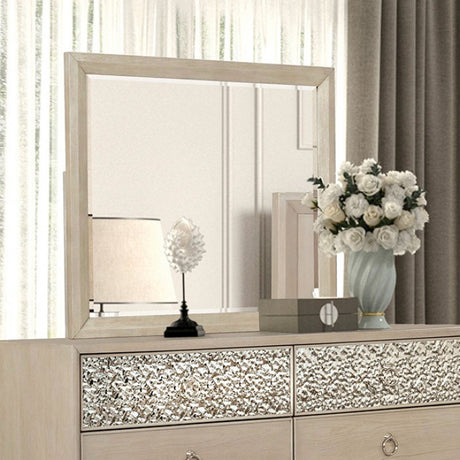 Bashford Natural Oak Queen 4 Piece Bedroom Set - Ornate Home