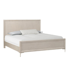 Bashford Natural Oak Queen 4 Piece Bedroom Set - Ornate Home