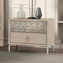 Bashford Natural Oak Queen 5 Piece Bedroom Set w/2 Nightstands - Ornate Home