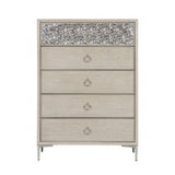 Bashford Natural Oak Queen 5 Piece Bedroom Set w/Chest - Ornate Home