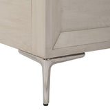 Bashford Natural Oak Queen Bed - Ornate Home