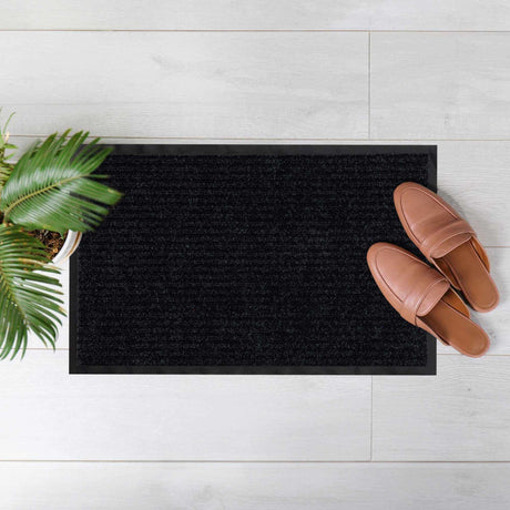 Basic Outdoor Mat, Black - Ornate Home