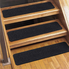 Basic Stair Tread Rugs, Gray - Clearance - Ornate Home