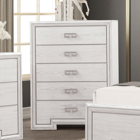 Basilone White Chest - Ornate Home