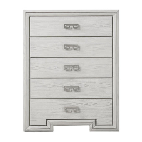 Basilone White Chest - Ornate Home