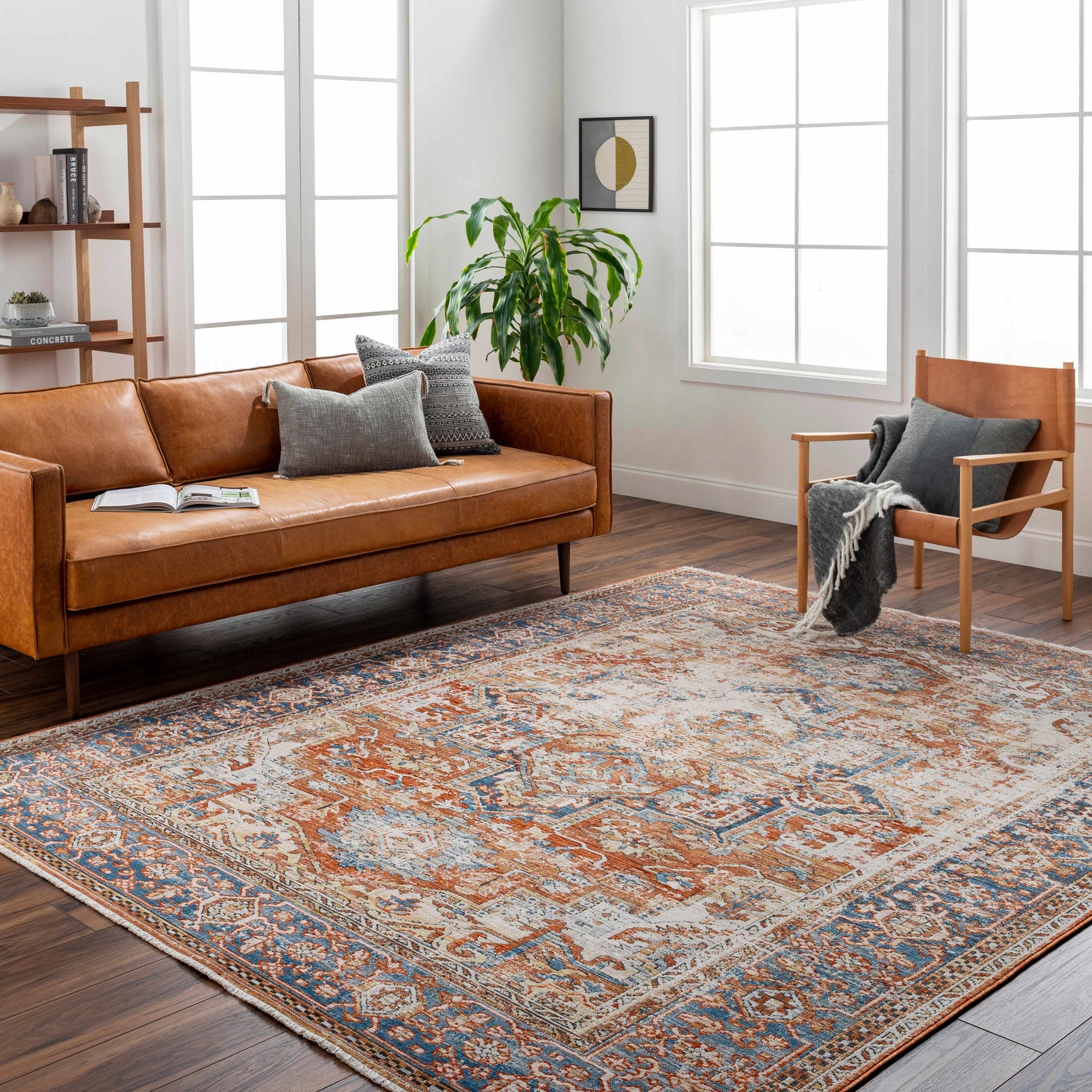 Basim Area Rug - Clearance - Ornate Home
