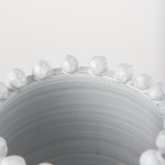 Basin Off-White Small Glazed Vase - Ornate Home