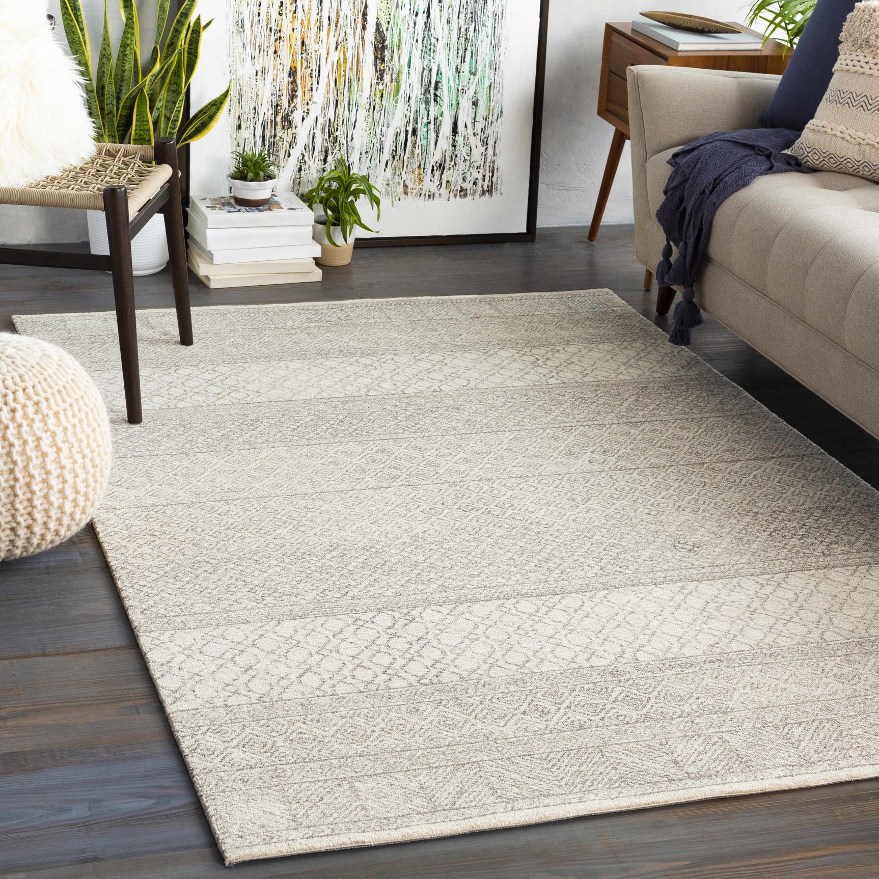 Basinger Tufted Maroc Wool Rug - Ornate Home