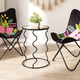 Bastia Black Side Table - Ornate Home