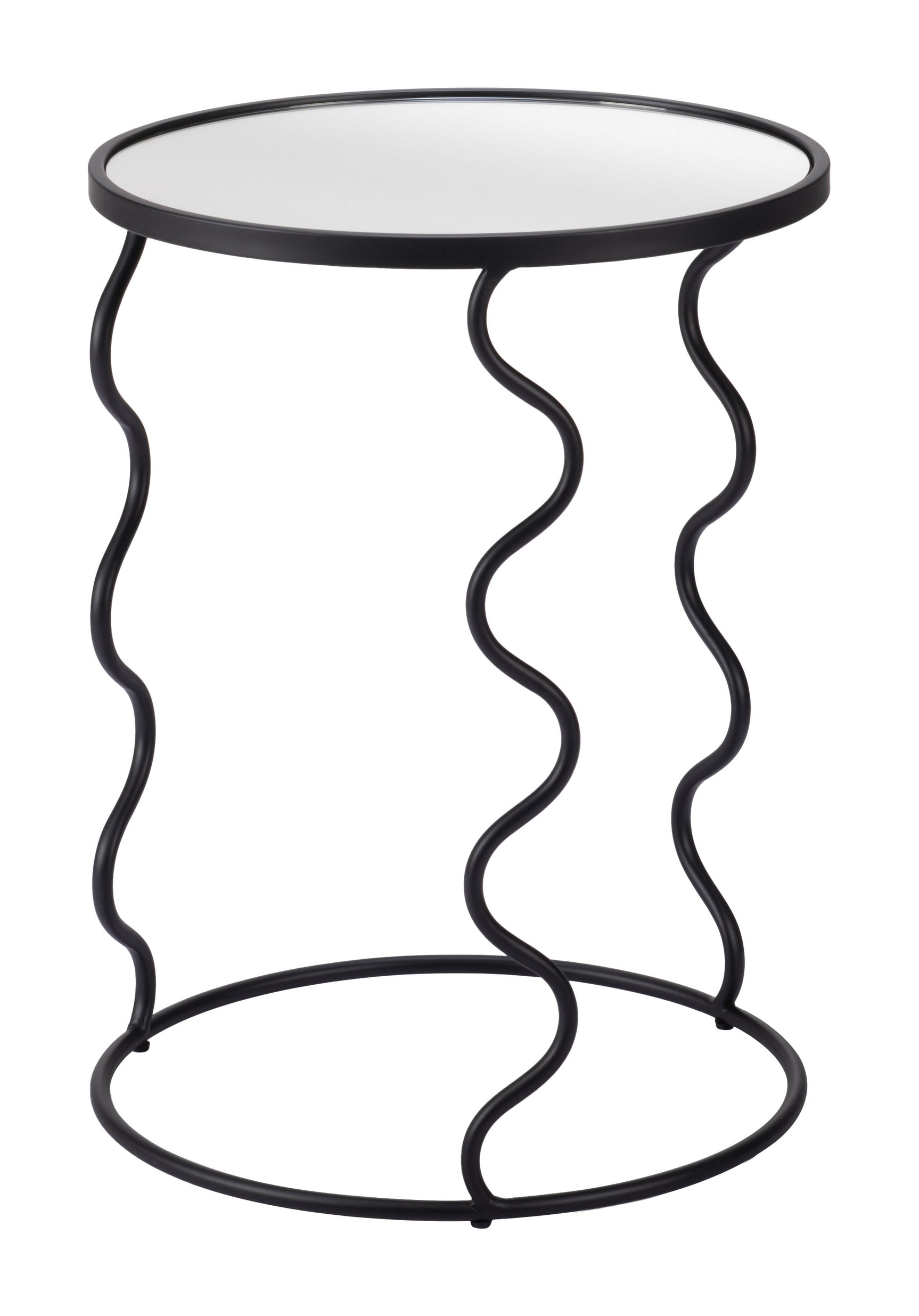 Bastia Black Side Table - Ornate Home
