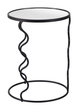 Bastia Black Side Table - Ornate Home