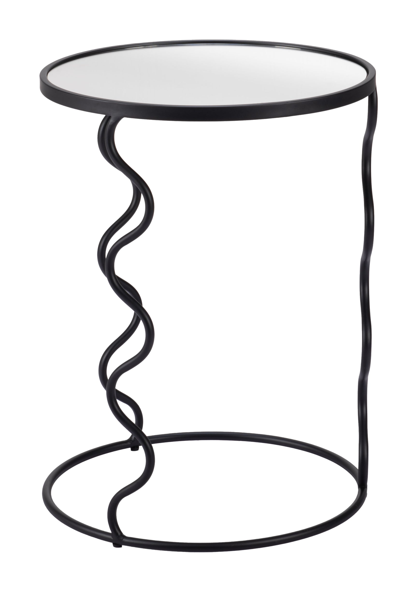 Bastia Black Side Table - Ornate Home