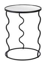 Bastia Black Side Table - Ornate Home