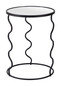 Bastia Black Side Table - Ornate Home