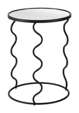 Bastia Black Side Table - Ornate Home