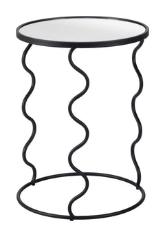 Bastia Black Side Table - Ornate Home