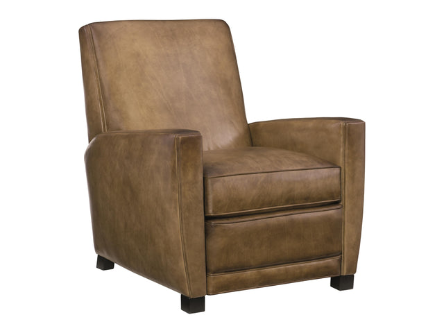 Bastille Brown Leather Recliner - Ornate Home