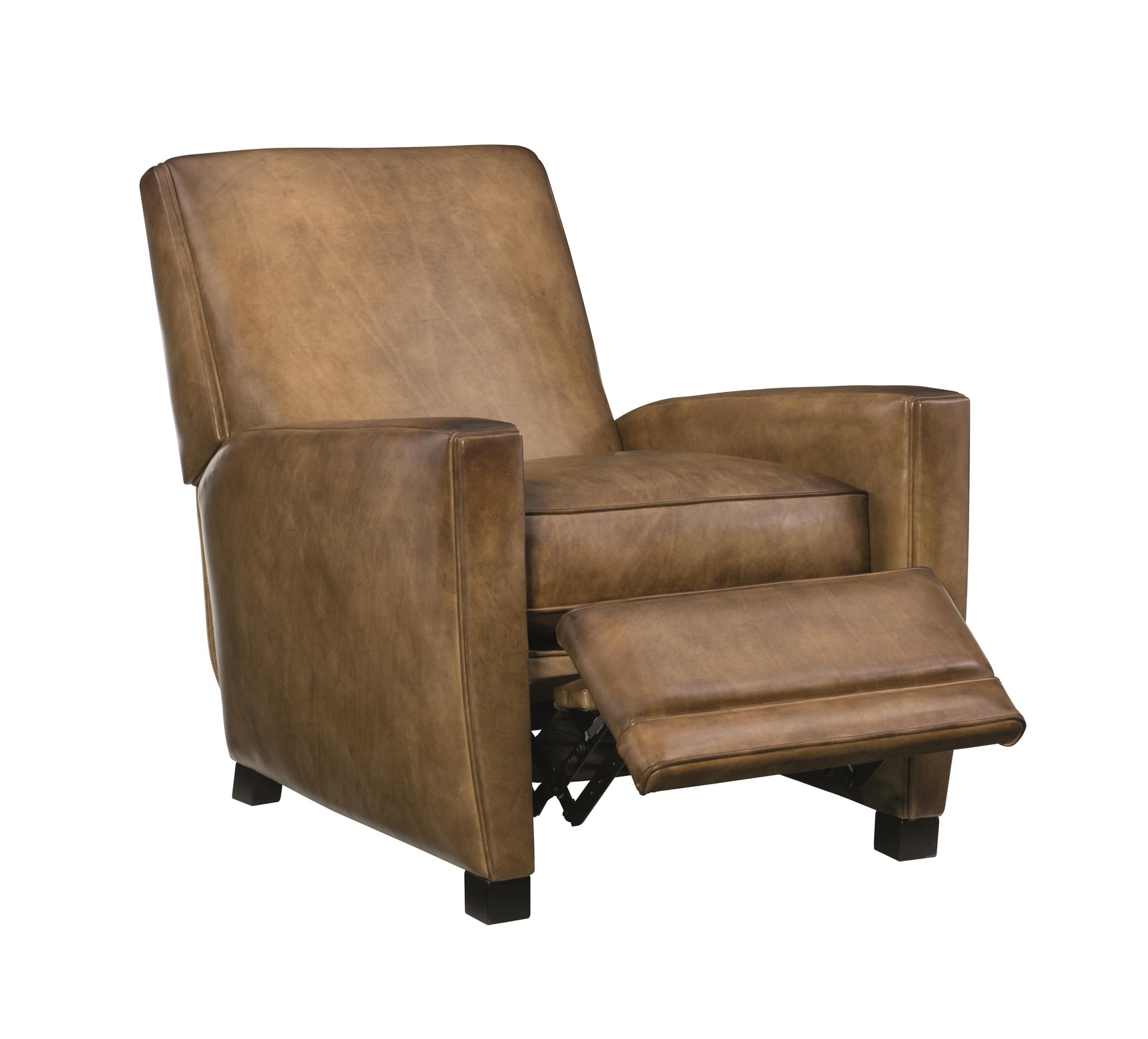 Bastille Brown Leather Recliner - Ornate Home
