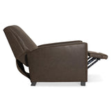 Bastille Brown Leather Recliner - Ornate Home