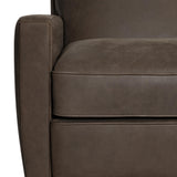 Bastille Brown Leather Recliner - Ornate Home