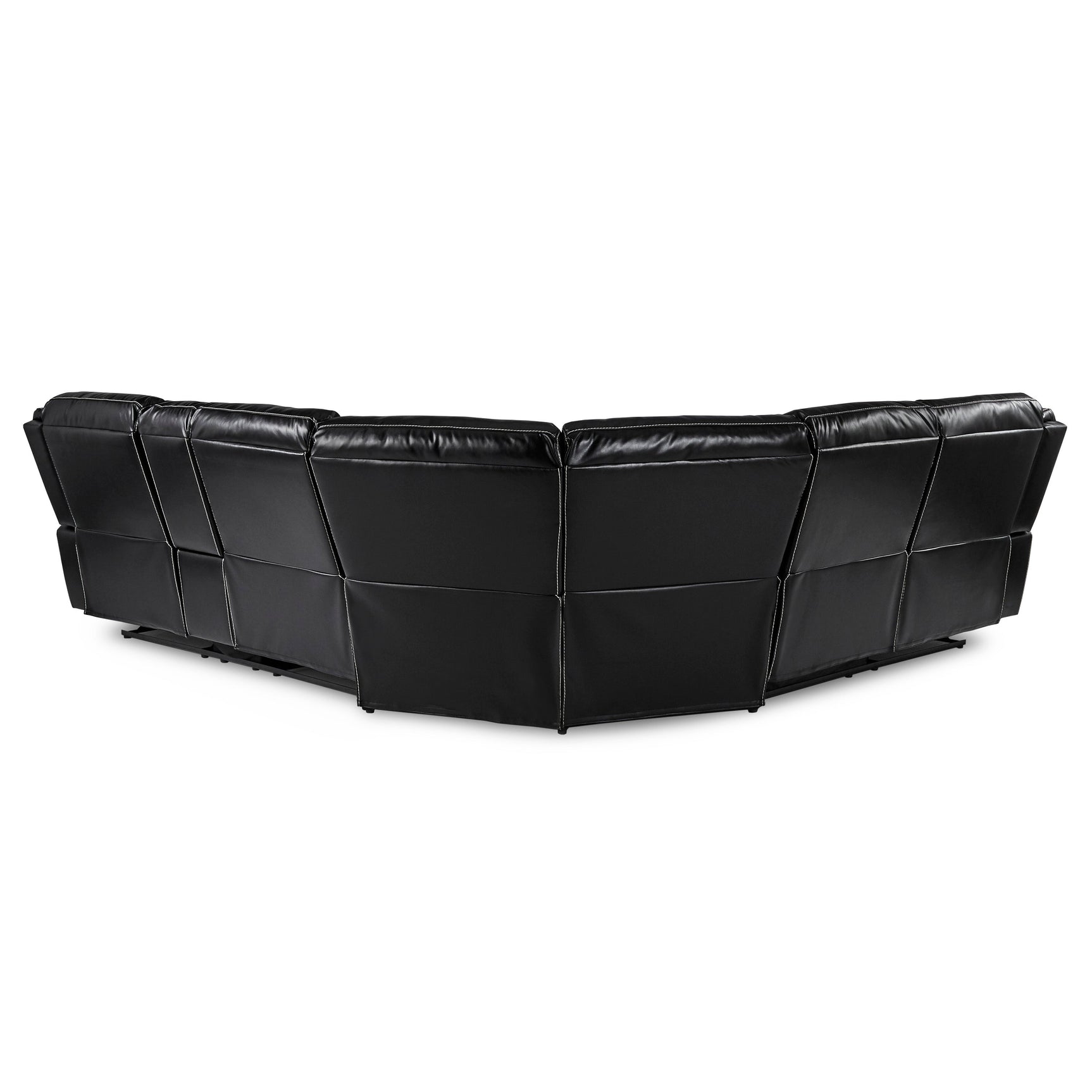 Bastrop Black 3-Piece Sectional - Ornate Home