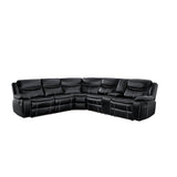Bastrop Black 3-Piece Sectional - Ornate Home