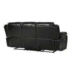 Bastrop Black Reclining Sofa - Ornate Home