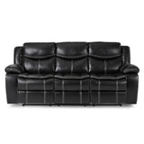 Bastrop Black Sofa & Loveseat - Ornate Home