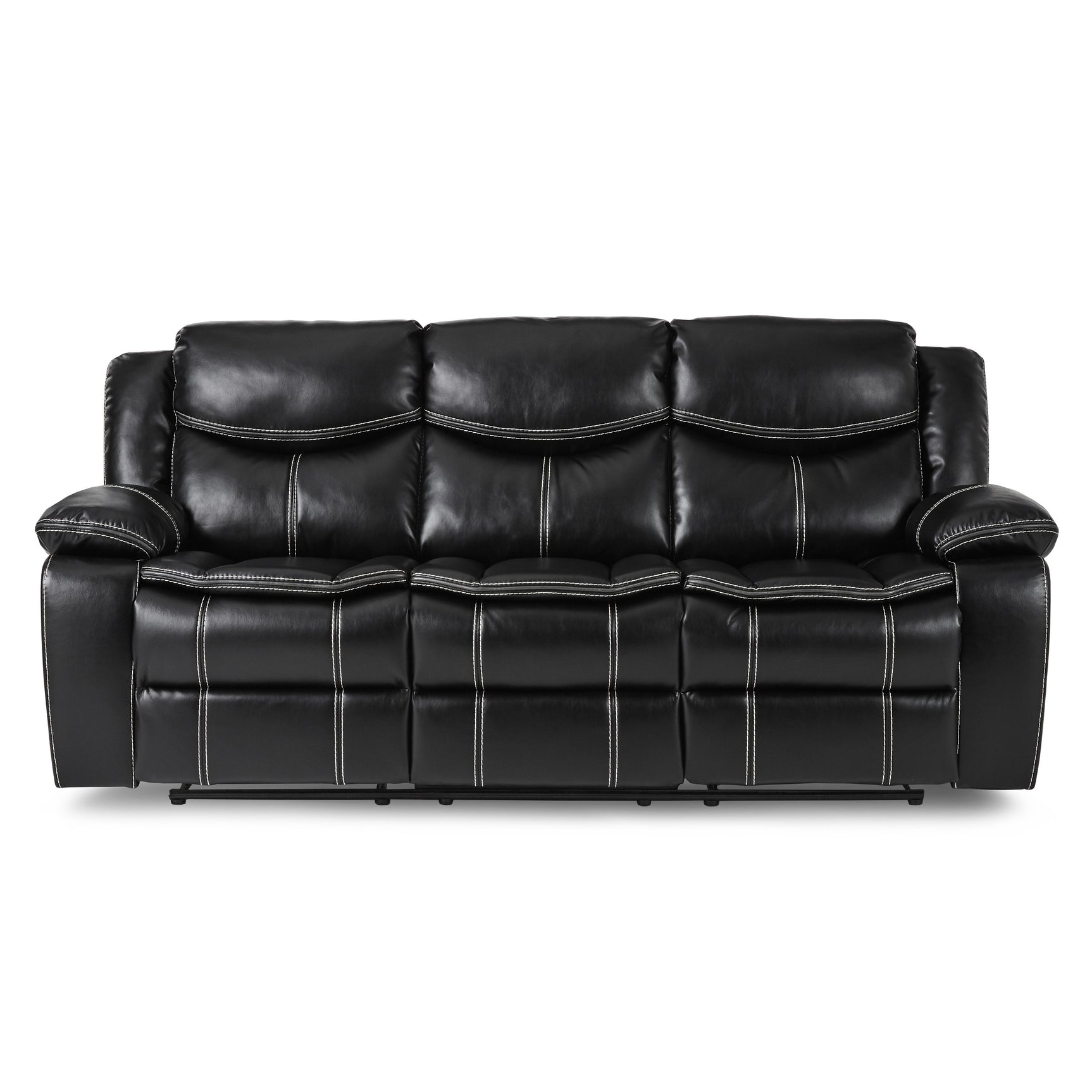 Bastrop Black Sofa & Loveseat - Ornate Home