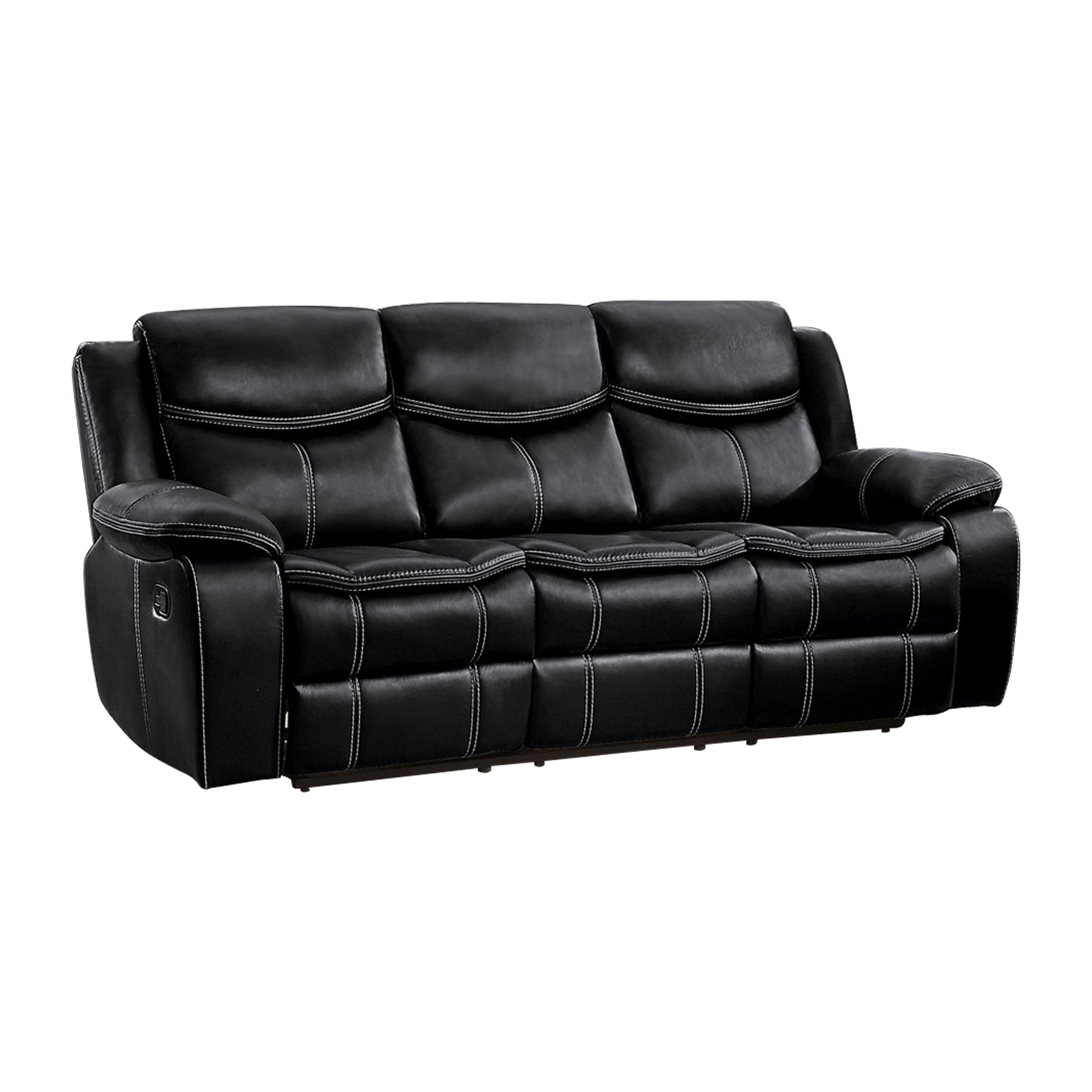 Bastrop Black Sofa & Loveseat - Ornate Home