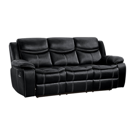Bastrop Black Sofa & Loveseat - Ornate Home