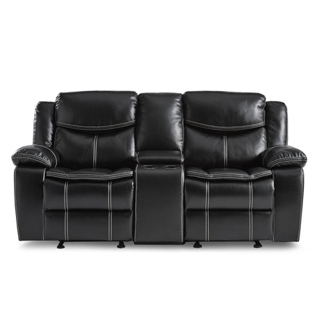 Bastrop Black Sofa & Loveseat - Ornate Home