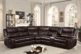 Bastrop Brown 3-Piece Sectional - Ornate Home