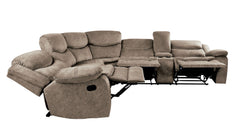 Bastrop Brown 3-Piece Sectional - Ornate Home
