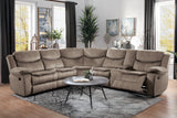 Bastrop Brown 3-Piece Sectional - Ornate Home