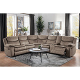 Bastrop Brown 3-Piece Sectional - Ornate Home