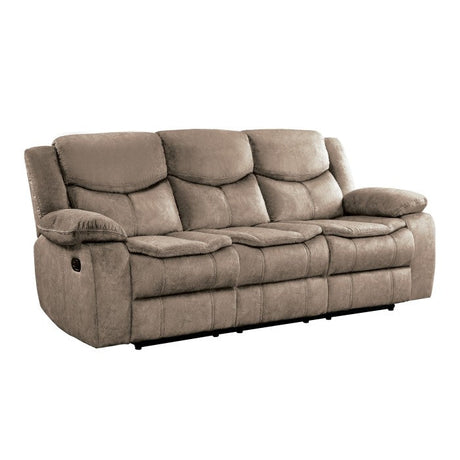 Bastrop Brown Double Reclining Sofa - Ornate Home