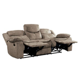 Bastrop Brown Double Reclining Sofa - Ornate Home
