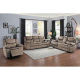 Bastrop Brown Double Reclining Sofa - Ornate Home