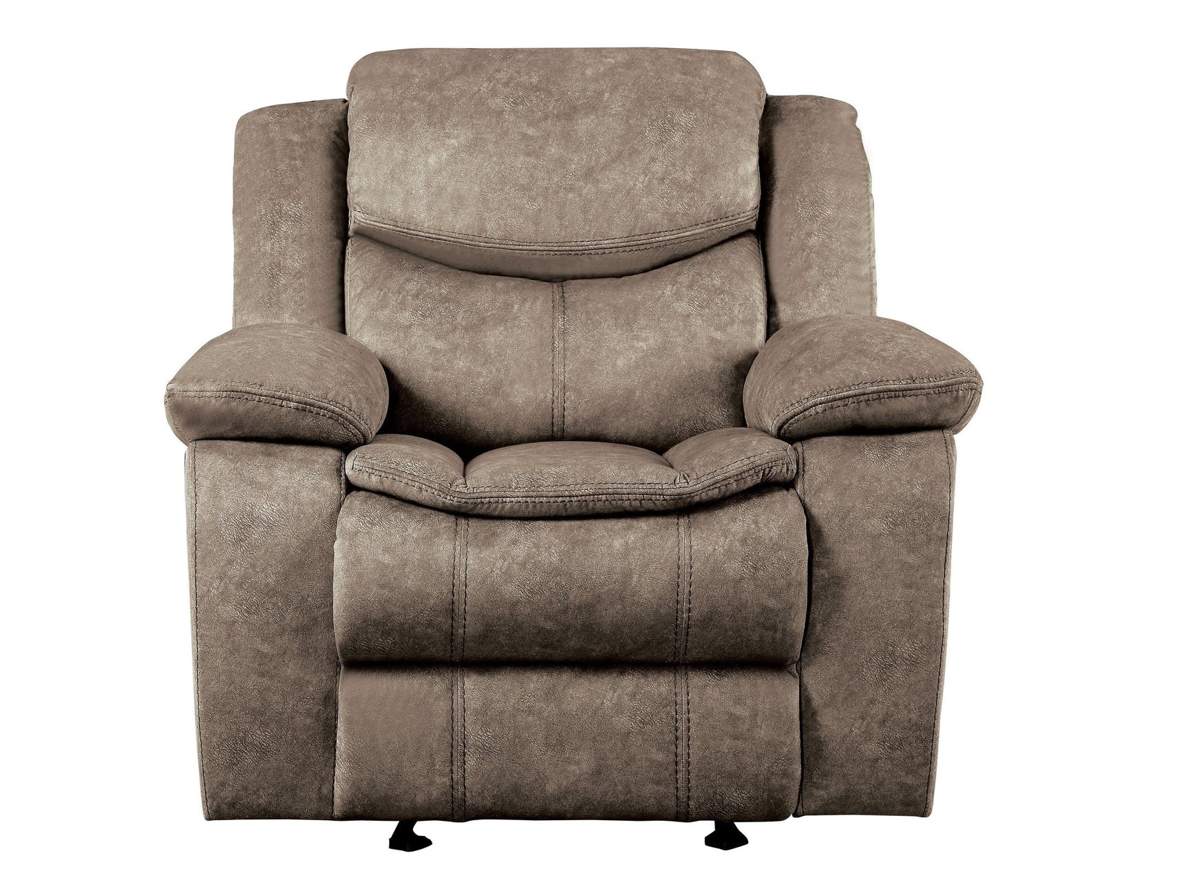 Bastrop Brown Glider Reclining Chair - Ornate Home