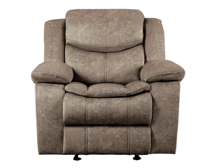 Bastrop Brown Glider Reclining Chair - Ornate Home