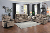 Bastrop Brown Glider Reclining Chair - Ornate Home