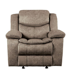 Bastrop Brown Glider Reclining Chair - Ornate Home