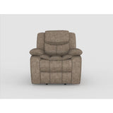 Bastrop Brown Glider Reclining Chair - Ornate Home