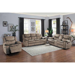 Bastrop Brown Glider Reclining Chair - Ornate Home