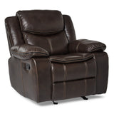 Bastrop Brown Reclining Chair - Ornate Home