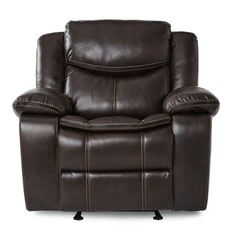 Bastrop Brown Reclining Chair - Ornate Home